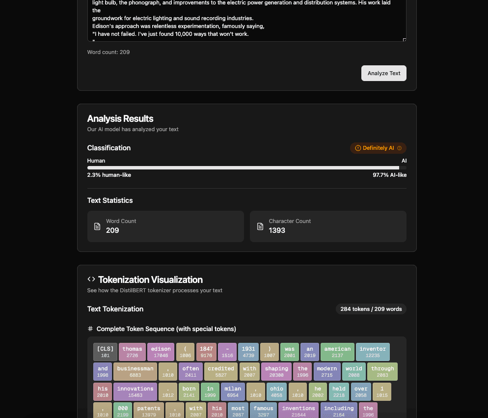 AI detector